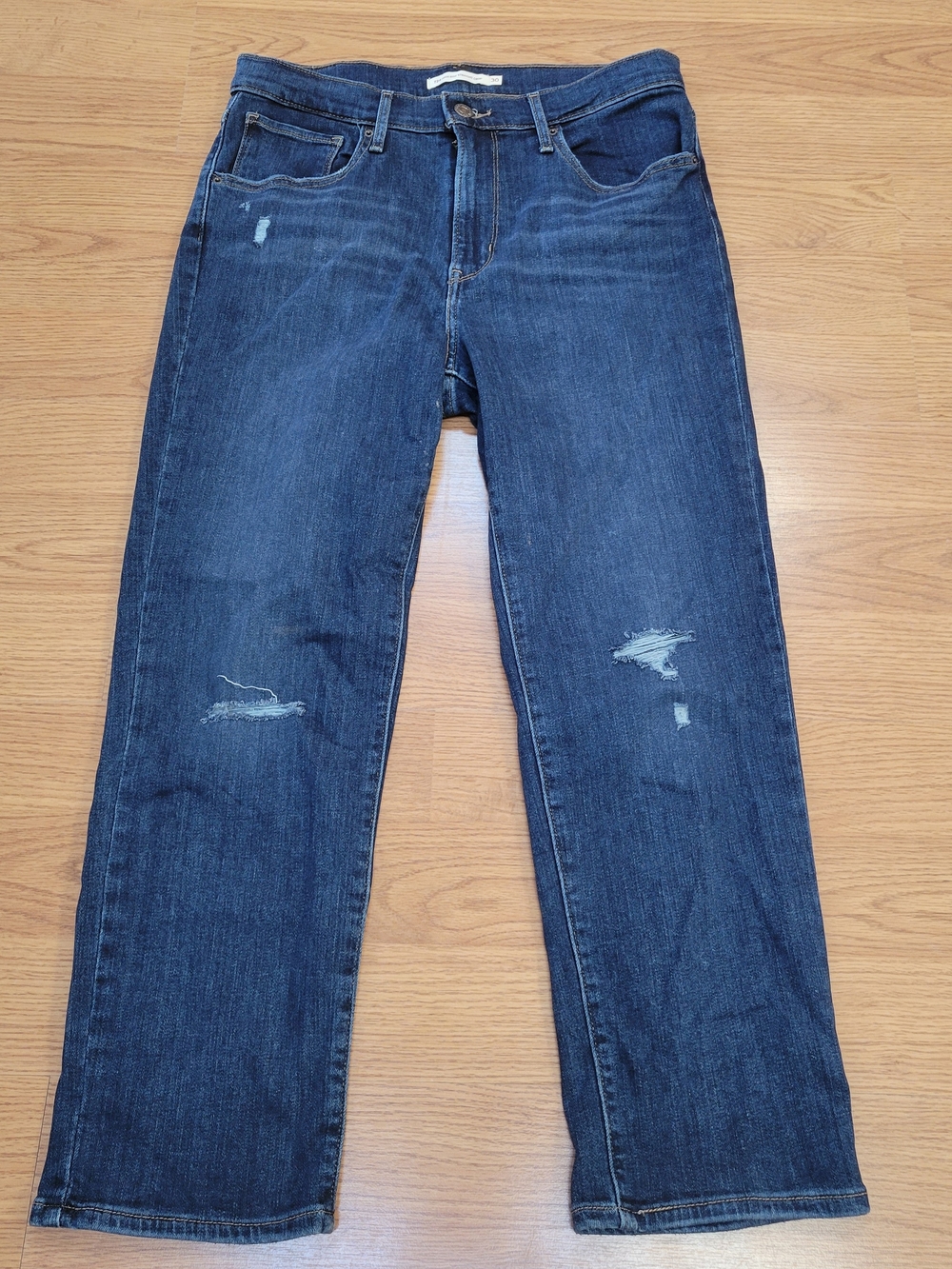 Levi's 724 High Rise Straight Crop